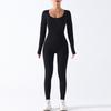 Clearance Is Non-refundable, Seamless One-piece Yoga Clothes, Integrated Sports Training, Fitness Clothes, High Elastic Belly and Shapewear.