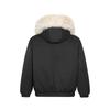 Unisex Oversized Hooded Parka With Faux Fur Collar Winter Thick Warm Cotton Padded Coat Streetwear Style