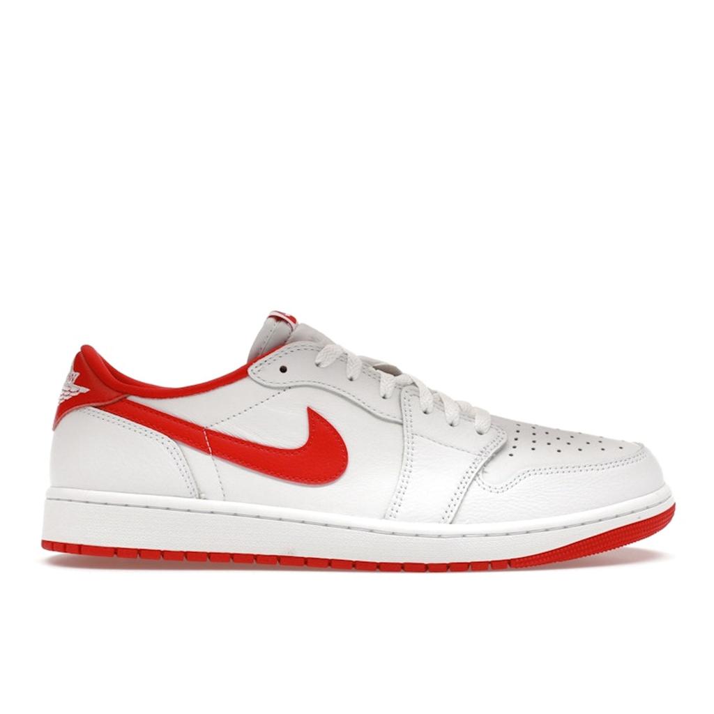Air Jordan 1 Retro Low OG University Red Unisex Sneakers Hvit CZ0790-161