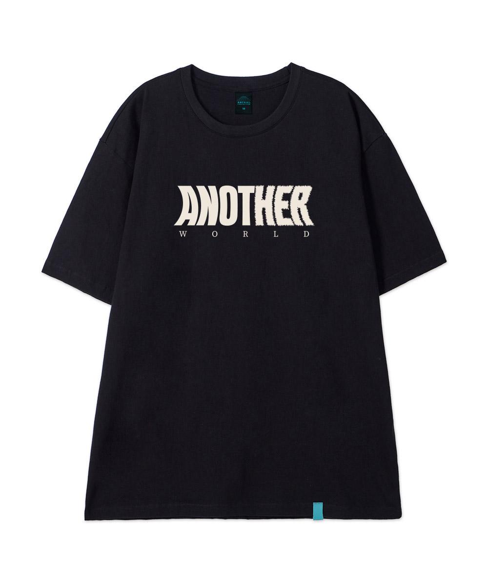 Astral Projection [Another] Cotton Loose Fit Short Sleeve T-Shirt_Black Xl