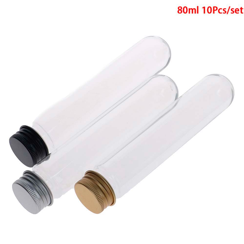 Travel Empty Cosmetic Bottle Separate Bottling Refillable Bottle Test Tube Bath Salts Vial
