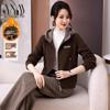 AIXUANMI Women's Fleece-Lined Winter Sportswear Set