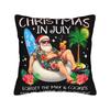 Decorative Pillowcases Christmas In July Vacation Merch Home Pillow Case Cover Square Multiple Sizes