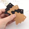 50pcs Christmas Tree Gift Tags, Gift Tags, Christmas Decorations, Christmas Supplies, Home Decorations, Paper Price Tags
