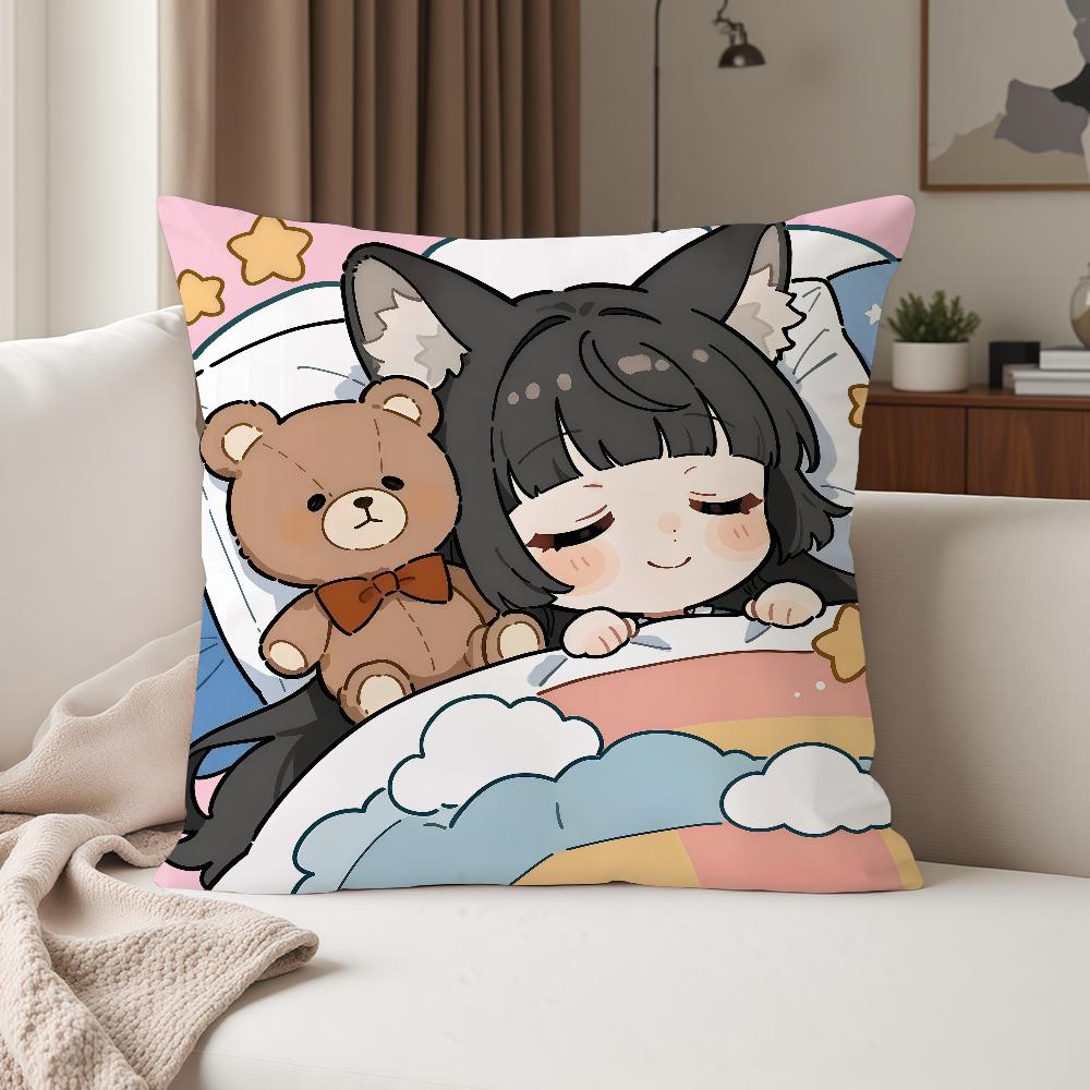 Game Z-zenless Z-zone Z-zero Hoshimi Miyabi Pillow Case Suitable For Bedrooms Living Rooms Cars Home Decoration