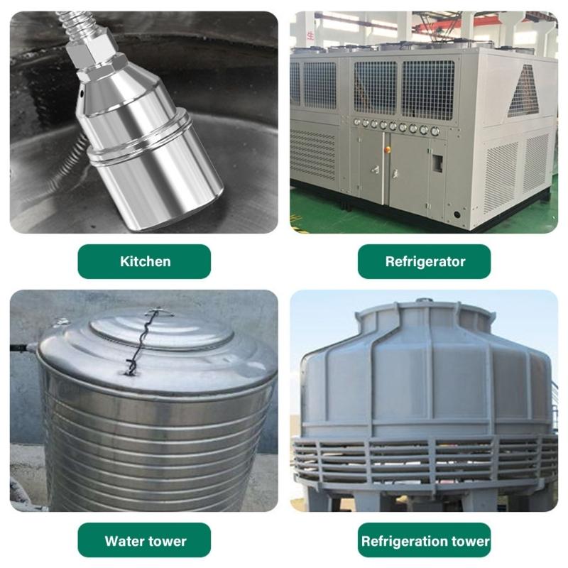 Automatic Water Level Control Steel Float Valves Corrosion Resistant Float Ball for Water Tanks Pools Irrigation Systems
