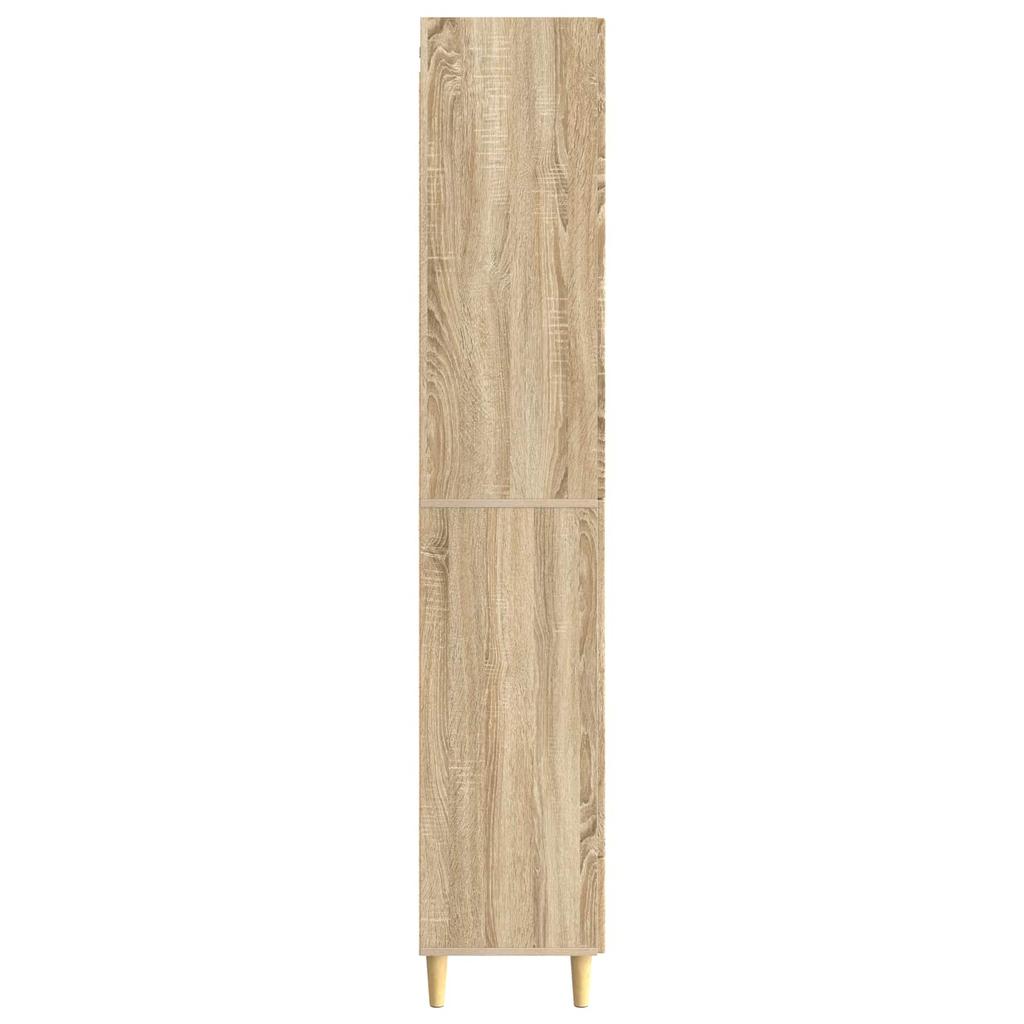 Cabinet Set 2 pcs 66 x 34.5 x 95 cm engineered wood