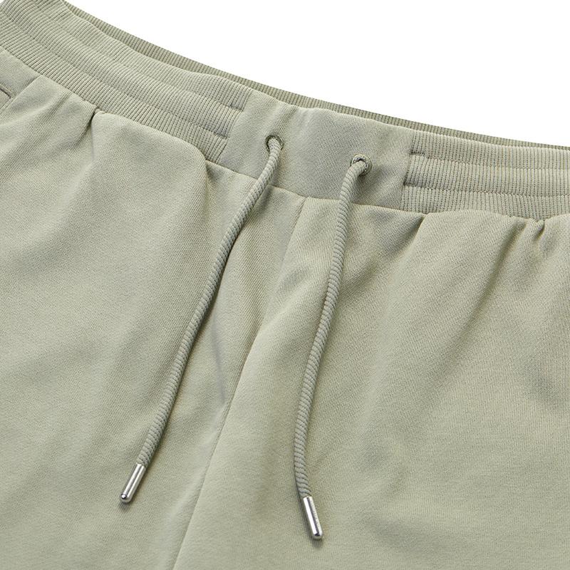 FILA FUSION Knitted Sweatpants Men's Misty Green Gray Moderate Cuffed Pants T11M435605FGY