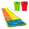 Toboggan aquatique Wham-O Slip N Slide Double Voie avec Piscine et 2 Boogie Boards – Jeux d'eau extra-long 5,5m pour jardin