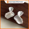 925 Sterling Silver Earrings For Women Trendy Geometric Fan Shape Earring Jewelry Prevent Allergy Party Gift Accessories