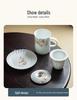 Exquisite Mutton Fat Jade Office Tea Cup Set with Lid & Filter