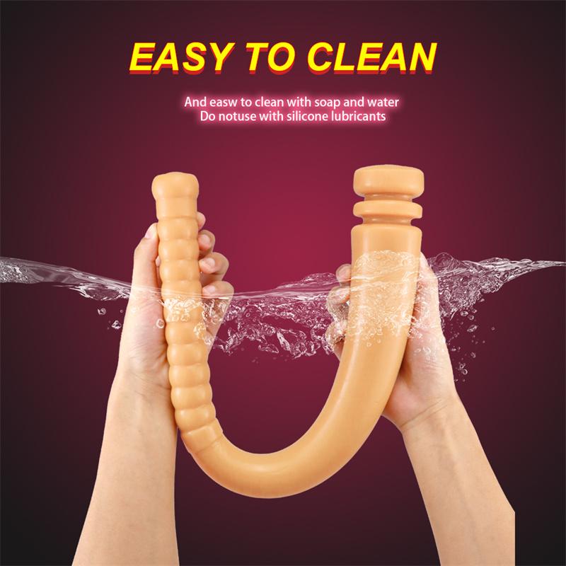 Double-headed Baseball Bat Big Dildo Simulation Dildo Female Masturbation Device Adult Products