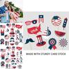 American Independence Day Photo Props Set With 20 Paper Party Decorations For Celebrations