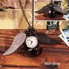 Retro Harry Potter Pocket Watch Pendant - Flip Cover, Digital Display for Kids & Elderly