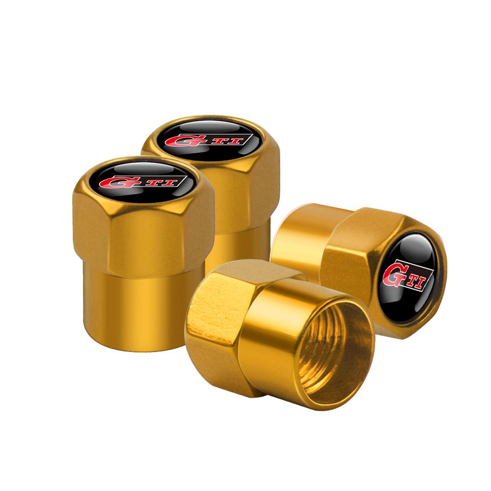 Pro VOLKSWAGEN VW 4ks Kovová slitina Kola Auta Zátka Ventilku Pneumatiky Krytky Stonku Pneumatiky Pro Volkswagen VW Golf Polo Tiguan Passat GTI