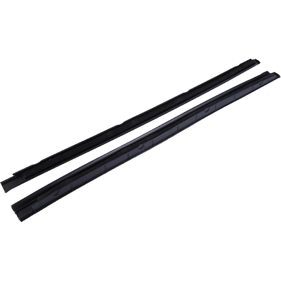 2Pcs Front Left & Right Side Windshield Molding Compatible for RAM 1500 2500 3500 4500 5500 2009-2022 A Pillar Trim Molding Replaces OE# 68297609AB