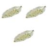 Setomonohonpo of Sand Glass Leaf Pattern Serving Plate X 11 X 3 Ceramic Appetizer Plate (Set 3) [26 Cm]