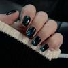 24ks Cat Eye Press na nehty Krátké umělé nehty Opakovaně použitelné umělé nehty Umění manikúry
