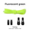 Solid Elastic Shoe Laces Sneakers Tennis Lock Shoelaces Without Ties Adult Kids Round Shoelace Rubber Bands for Shoes Accesories
