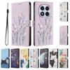 Magnetic Flip Leather Phone Case for Redmi Note 15 14 13 Pro 4G 5G Note 15 14 13 Pro Plus Wallet Holder Tree Book Cover Fundas