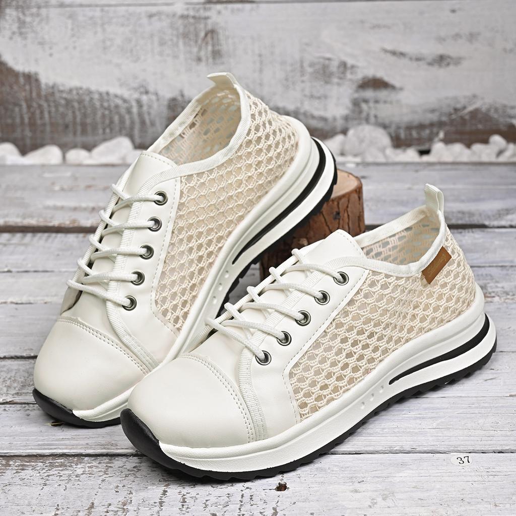 Fashion Women's Sneakers 2025 New Fashion Flat Women's Shoes Vulcanized Casual Sneaker Woman Lace Up Women Sneakers Tenis Feminino