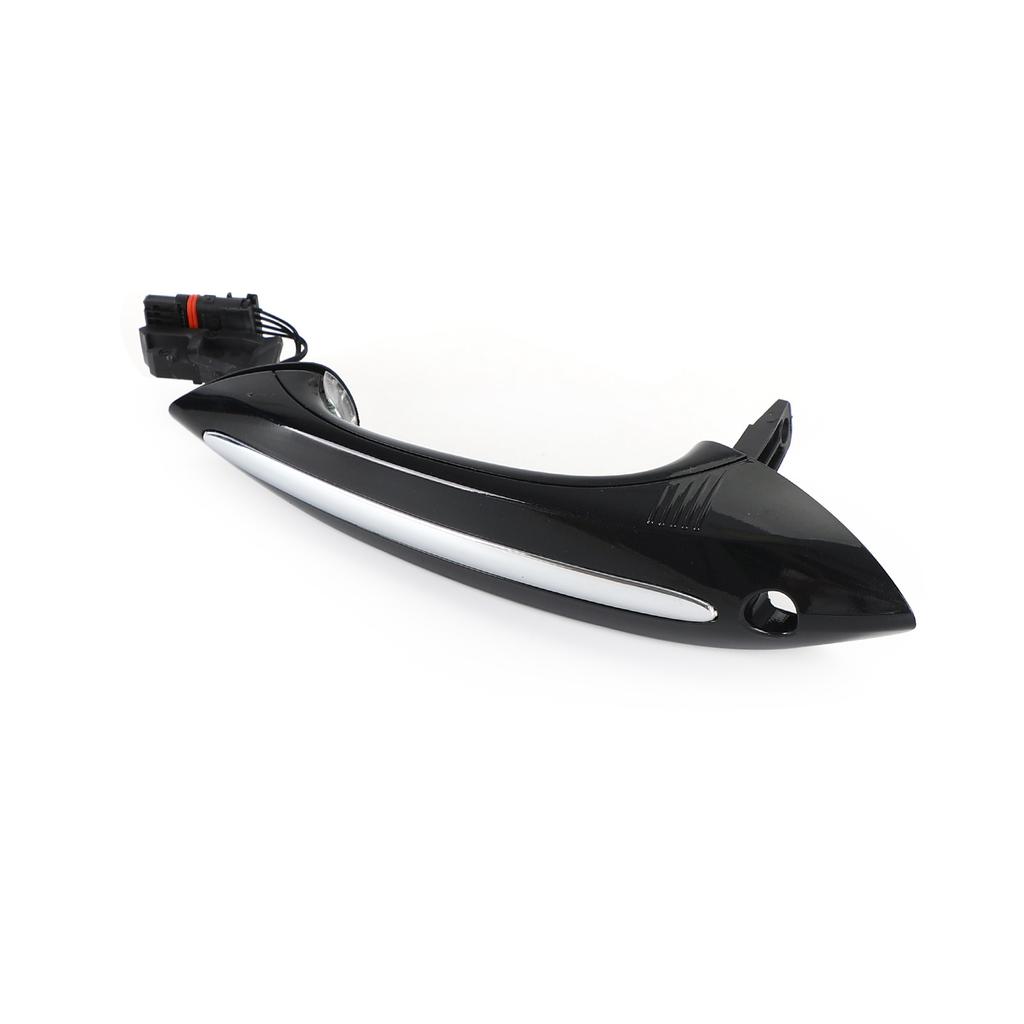 Svart Utvändig Framvänster Dörrhandtag 51217231931 För BMW F10 F01 F02 F06 F11