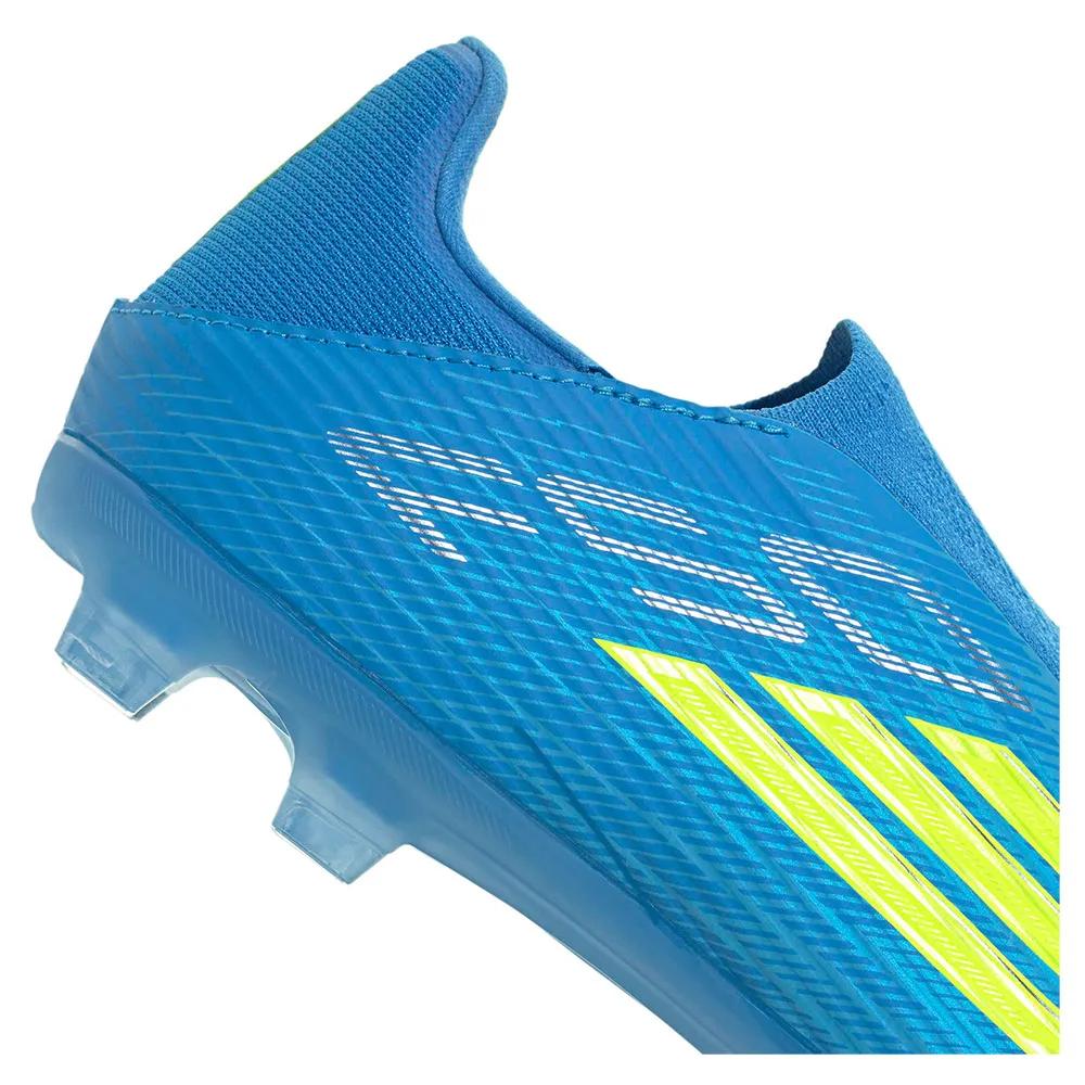 Adidas f50 league soccer shoes laceless blue
