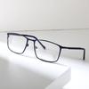 Men'S Business Glasses Frame Plain Face Metal Box Advanced Myopia Flat Light Glasses Frame