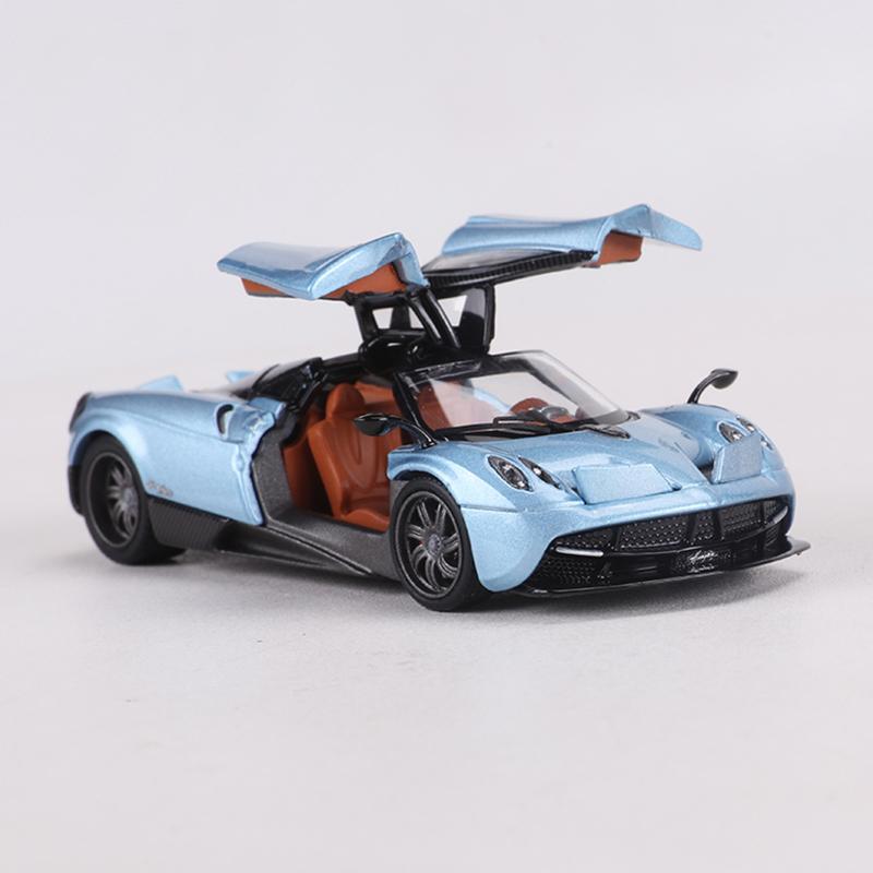 HKM 1:64 Huayra Diecast Alloy Model Car Can Open The Door And The Hood
