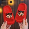 Nezha pantoffels voor kinderen, jongens zomer nieuwe cartoon zachte zool binnen en buiten baby strandsandalen
