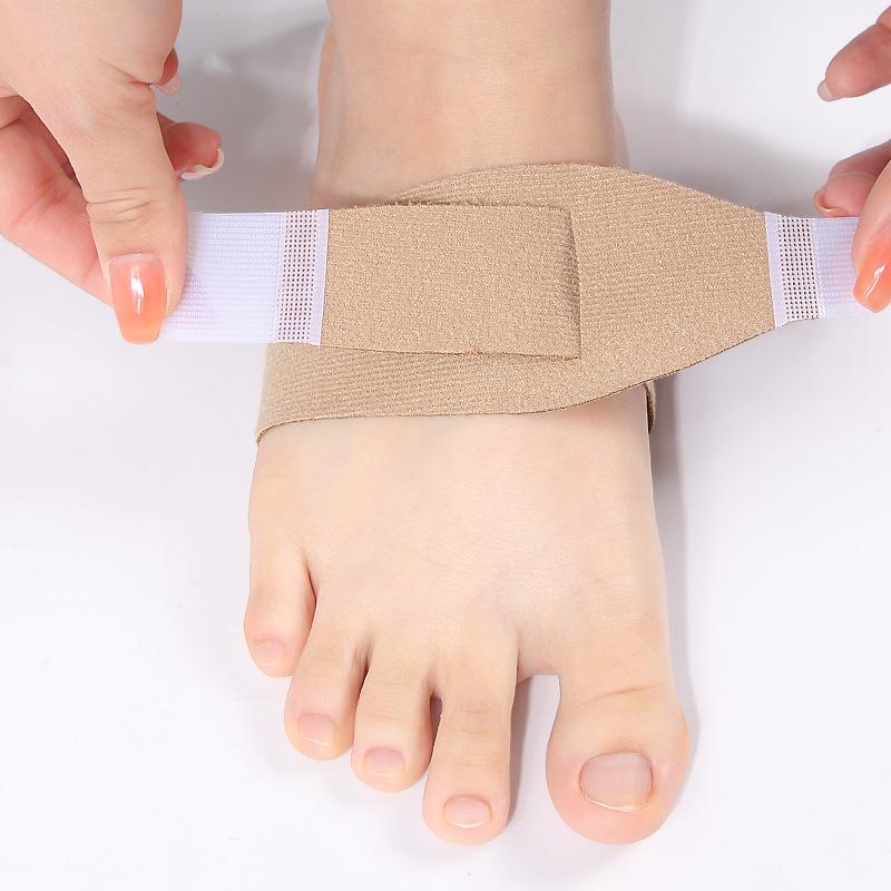 Flat Foot Arch Correction Insole Adjustable Without Falling Off Soft Silicone Arch Support Strap