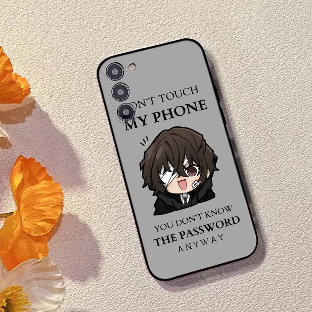 Dazai Osamu Anime Bungo Stray Dogs Phone Case Silicone Soft For Samsung Galaxy A73,A72,A71,A70,A53,A52,A51