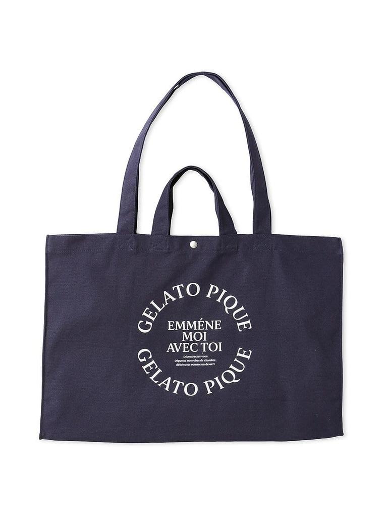 Gelato Pique Travel Logo Bag PWGB241704 NVY Women's
