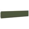 Lawn Edging 10 Pcs Olive Green 20 X 103 Cm Cold Rolled Steel
