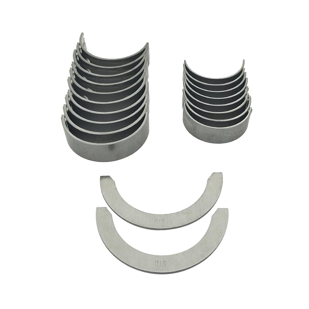 STD Main Rod Bearings Set Fits for Hyundai Elantra GT Kia Fort Soul 1.8L 2.0L Engine 2011-2016, Replaces 21020-2E100, 23060-2E100