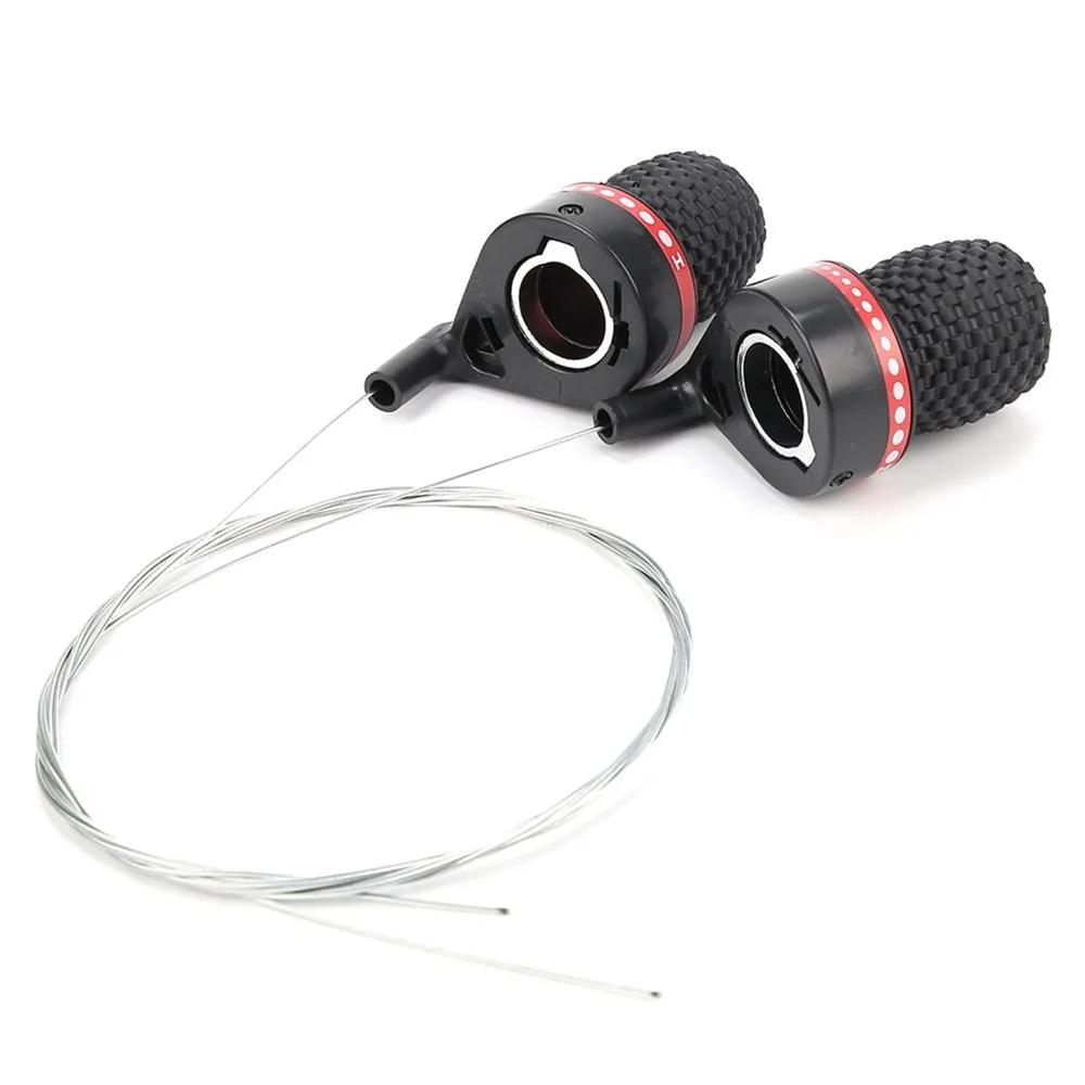 Durable 18/21 Speed Bike Speed Shifter Twist Plastic Bike Grip Gear Shifter Mountain Speed Shifter Road Bike