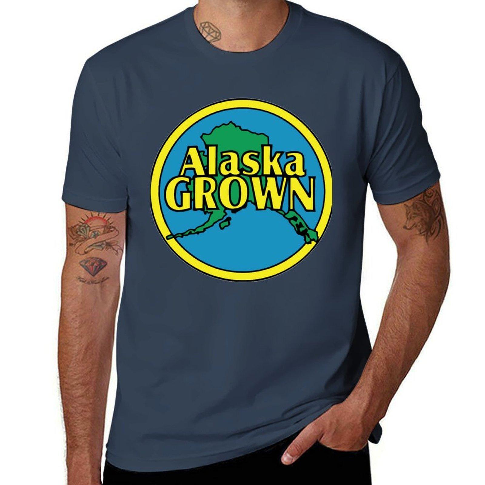 Alaska Grown Classic Tshirt Work Outdoor Tshirt For Unisex S