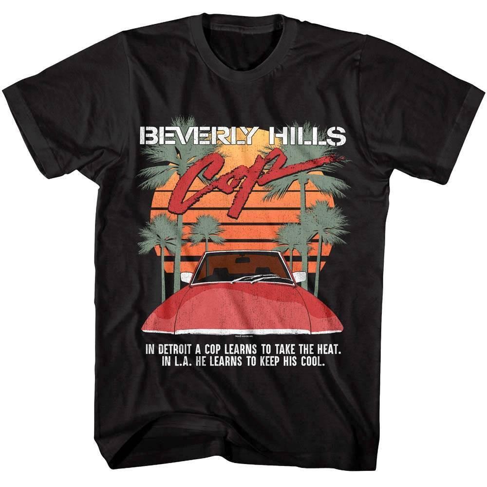 Beverly Hills Cop Cool LA Sunset Men T Shirt XXL