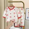 Korean Style Kids' Summer Cotton Pajama Set for Boys and Girls