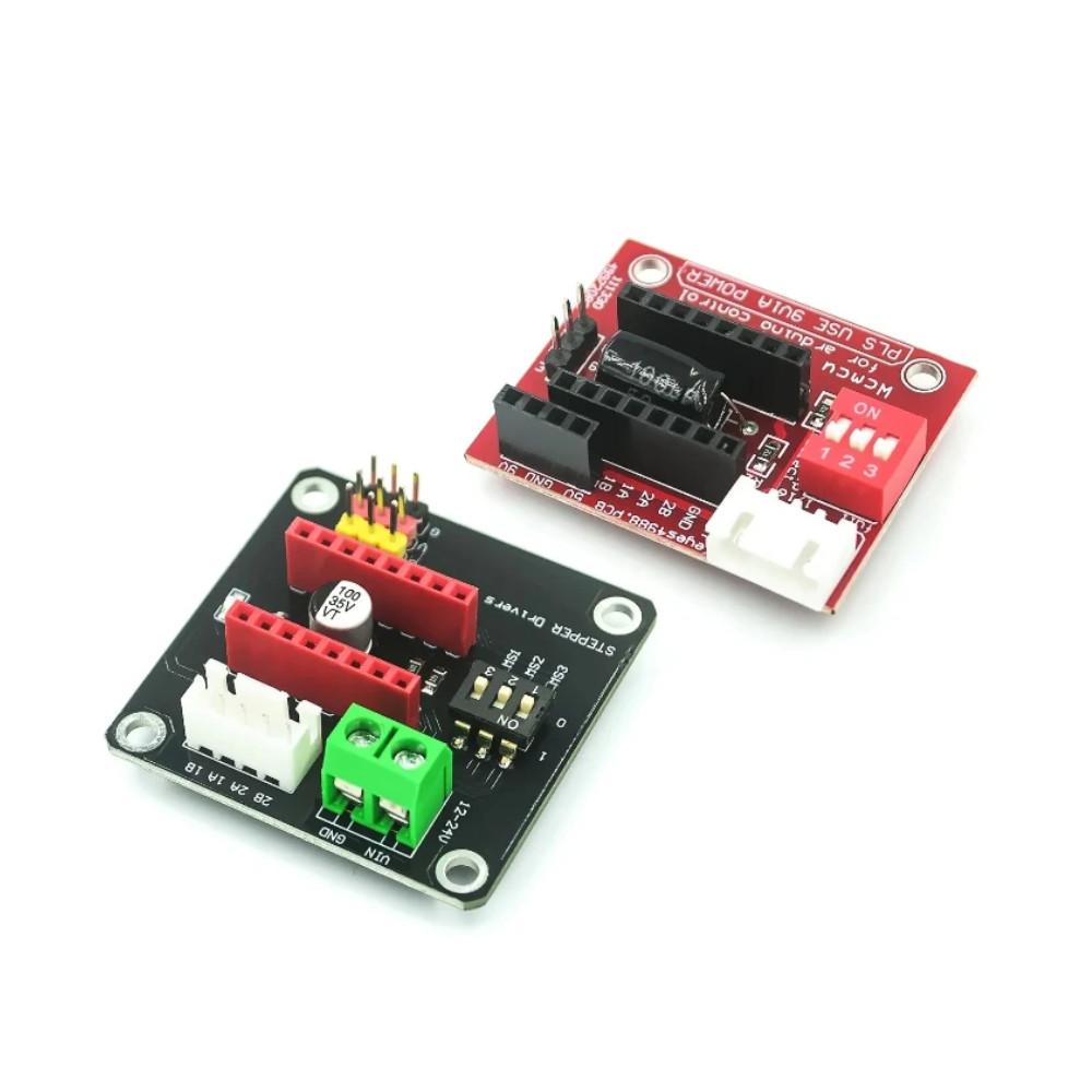 

42 Stepper Motor Driver Expansion Board DRV8825 A4988 3D Printer Control Shield Module For Arduino UNO R3 Ramps1.4 DIY Kit One