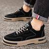 Men's Sports Casual Work Shoes Four Seasons Soft-soled Non-slip Comfort Walking Shoes Outdoor Fashion Breathable Light Sneakers