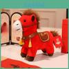 Year Of The Horse Plush Doll With Pp Cotton Filling Suitable For Holiday Party Decorations