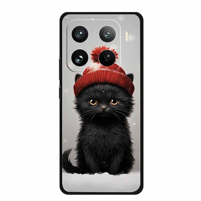 Handyhülle Für Xiaomi 15 S Pro Rückseite Hülle Stoßfest Schwarz Silikon Weich Coque Für Xiaomi 15 15s Pro Hülle 15Pro Funda Schale
