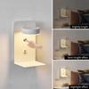 USB Rechargeable LED Wall Light for Bedroom & Study