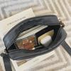 2024 Women's Cross-Border Roll-Up Camera Bag: Personalized, Embroidered Square Design