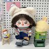 Cartoon Doll Clothes DIY Plush Dolls Clothes Fashion 20cm Dolls Clothing Set  BJD Doll
