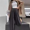 New Women's Spring Autumn Lazy Pants High Waist Casual Drape Versatile Drag Straight Legged Pants