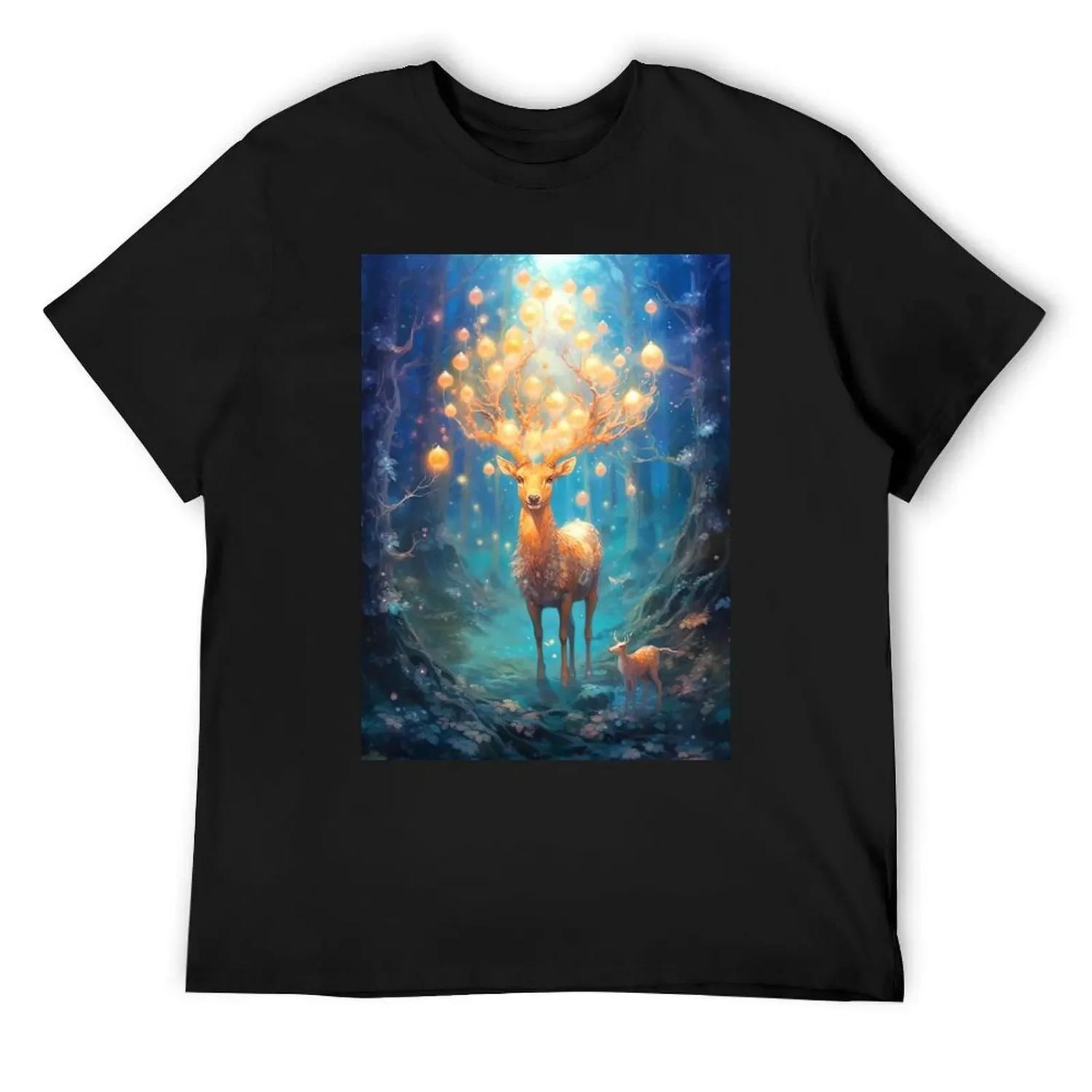 

Forest Spirit T-Shirt Funny t-shirt funny gifts vintage t shirts compression shirt men XXXXXL чорний