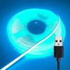 320 400LEDs 3/5/8MM 5V High Density Light Strip Dimmable COB LED Flexible COB Tape Light Bar TV Kitchen Bedroom Decoration