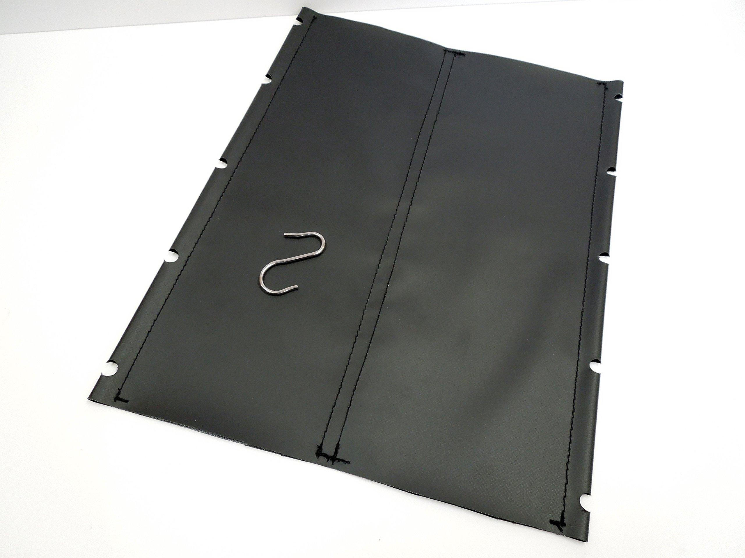 

MAMEDEN RECARO Compatible Pirelli Mat Rubber Mats for Repair Underpads, (5-Length, Long) чёрный